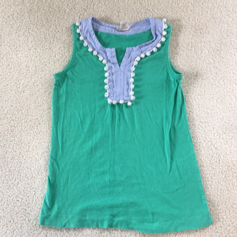 Crewcuts Green and Blue Tank Top